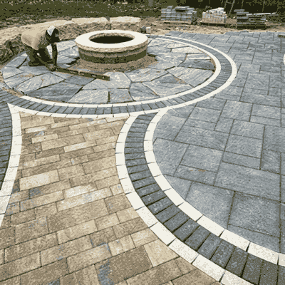 engineered patio base installation MetroWest MA